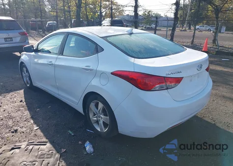 2013 Hyundai Elantra Gls from USA, damaged, VIN 5NPDH4AE4DH320023